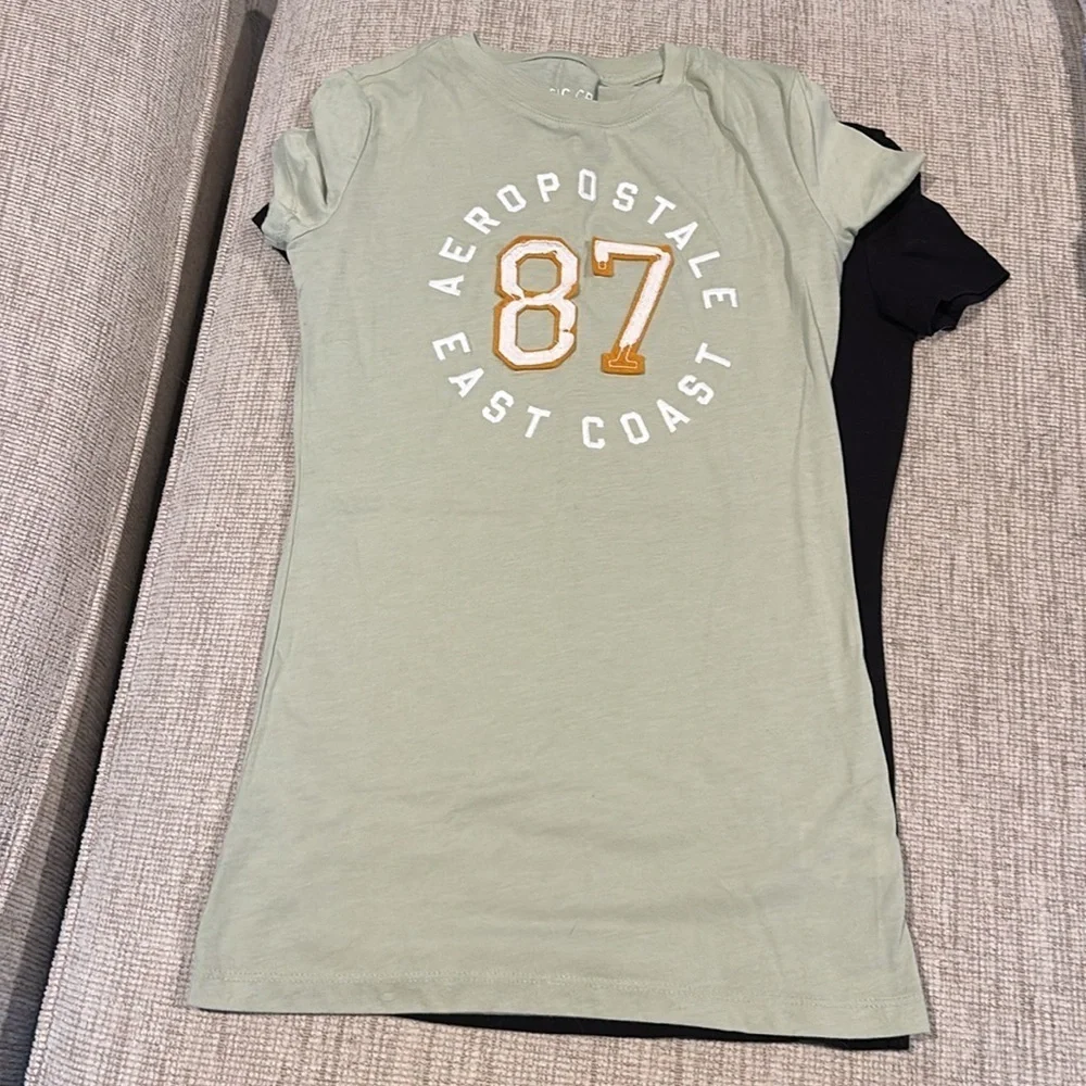 Aeropostale Kids Graphic T-Shirts bundle - Black and Green